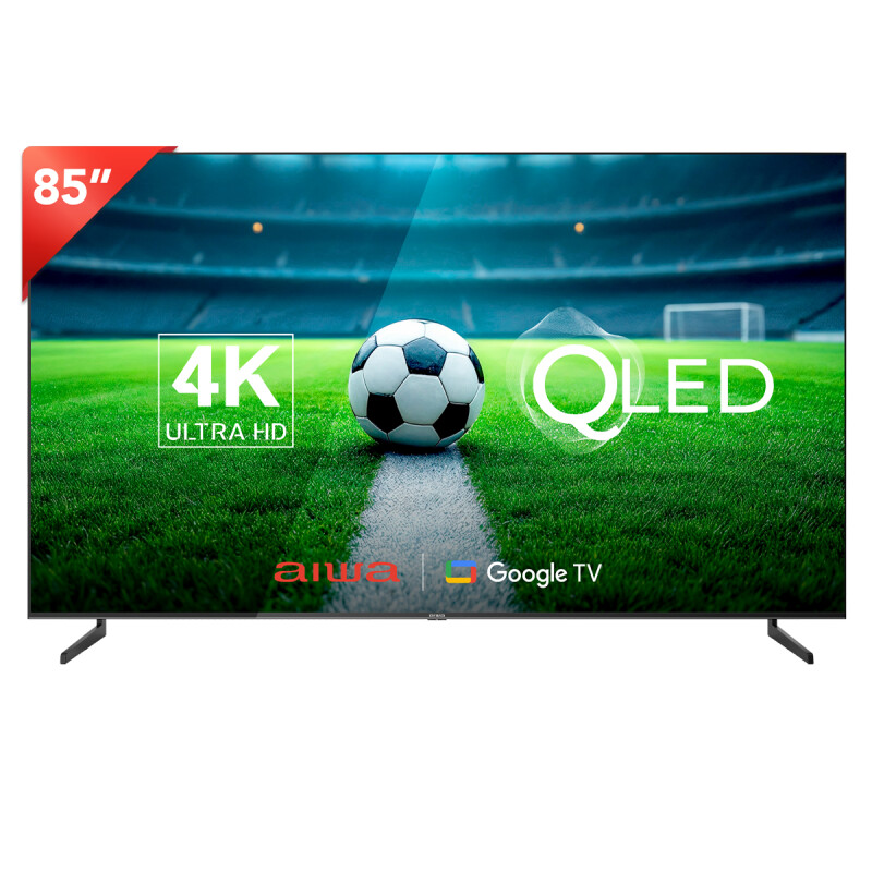 Smart TV 85'' AIWA | Google TV | Ultra HD 4K | QLED | AW-85B4KQLED Smart TV 85'' AIWA | Google TV | Ultra HD 4K | QLED | AW-85B4KQLED
