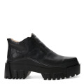 Zapatos de Mujer Miss Carol HAI de cuero con cierre lateral Negro