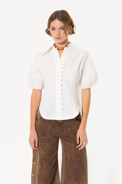 CAMISA AMBAR Blanco
