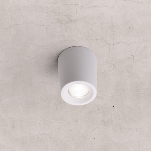 Aplique de techo Ø60mm blanco 1,7W cálida IP55 LIVIA 60 FL0957