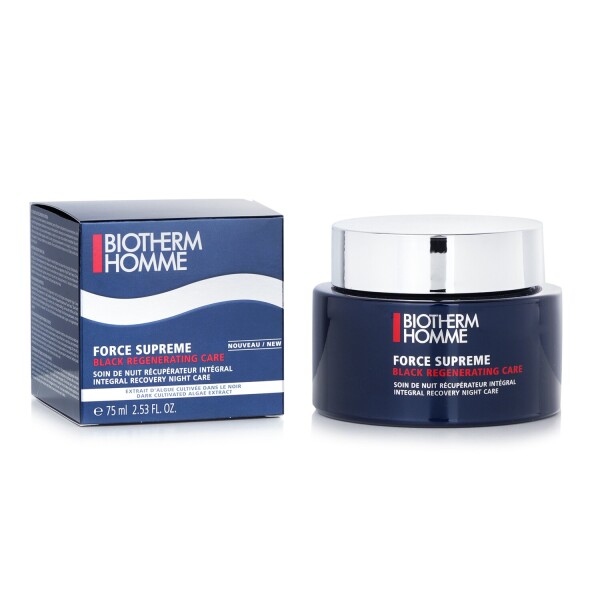 Gel Facial Antiedad Homme Force Supreme Black Regenerating Care 50 ml - Biotherm Gel Facial Antiedad Homme Force Supreme Black Regenerating Care 50 ml - Biotherm