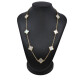 Collar en oro 18k y nácar modelo Alhambra. Largo 47 cm Collar en oro 18k y nácar modelo Alhambra. Largo 47 cm