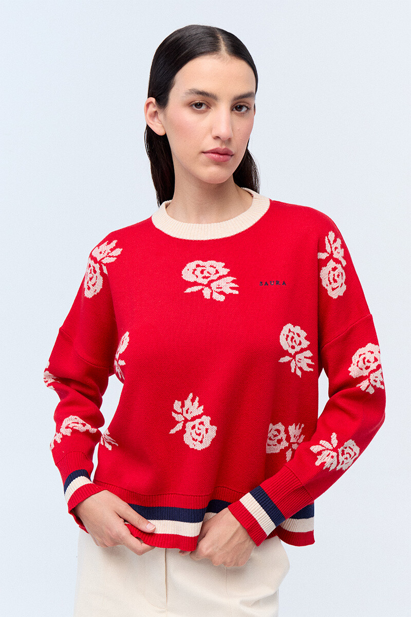 Sweater Lily - Rojo 