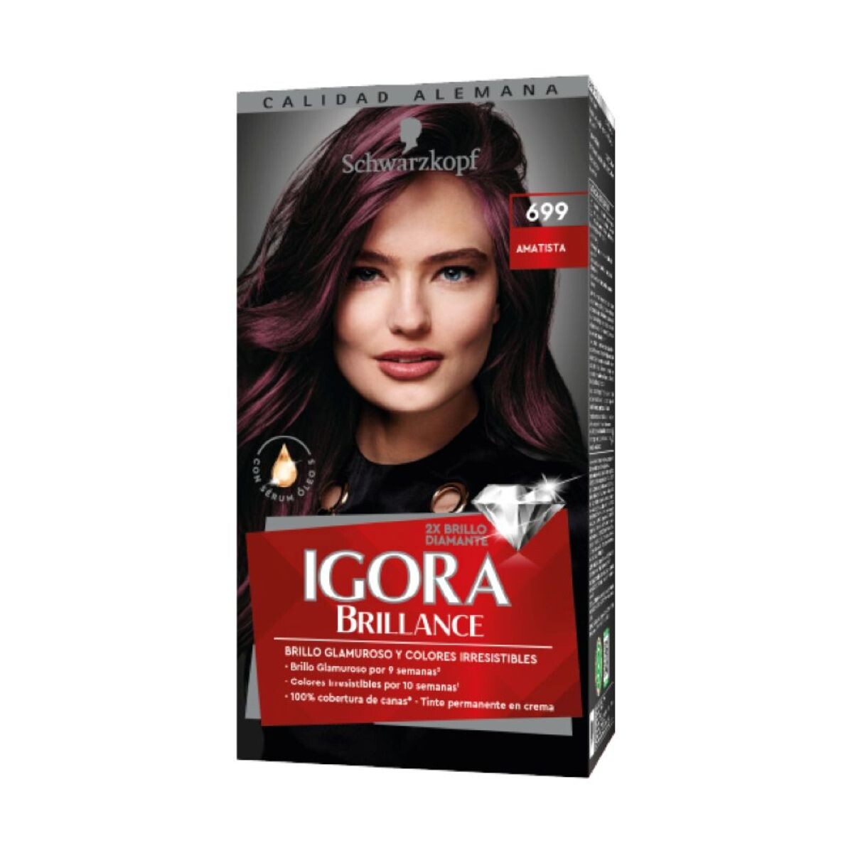 IGORA BRILLANCE AMATISTA NÂ°699 KIT X 50 