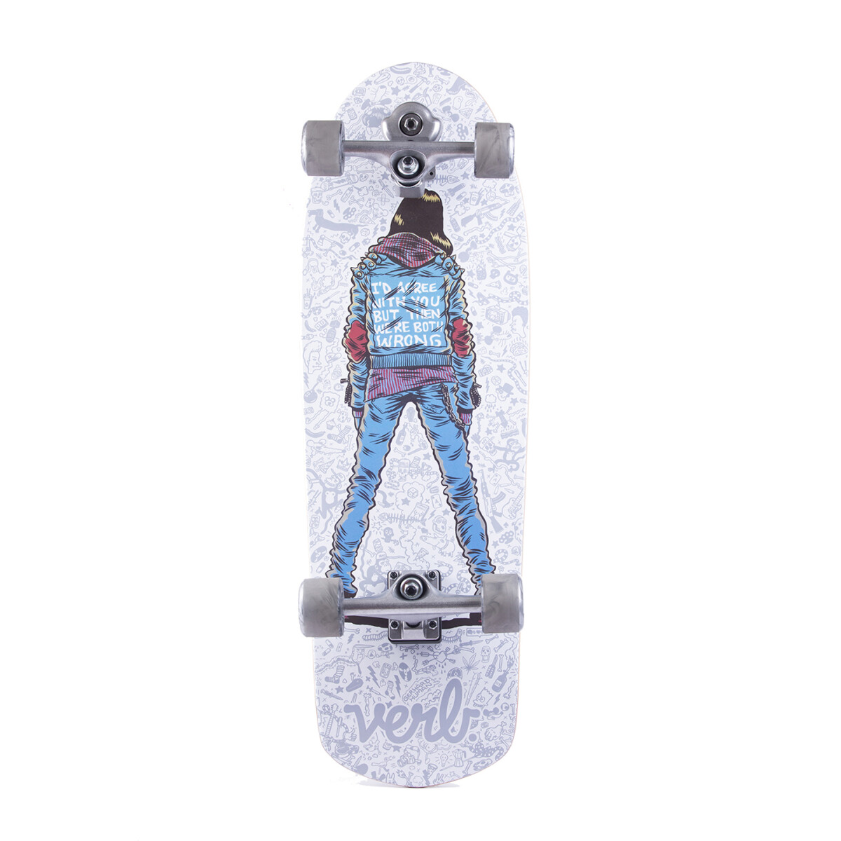 Verb Meraki S5 Politics 32.5'' - Surfskate Completo 