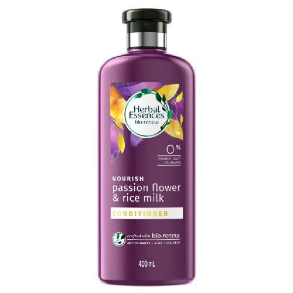 Acondicionador Herbal Essences Passion Flower 400ml – Hidratación y Suavidad 