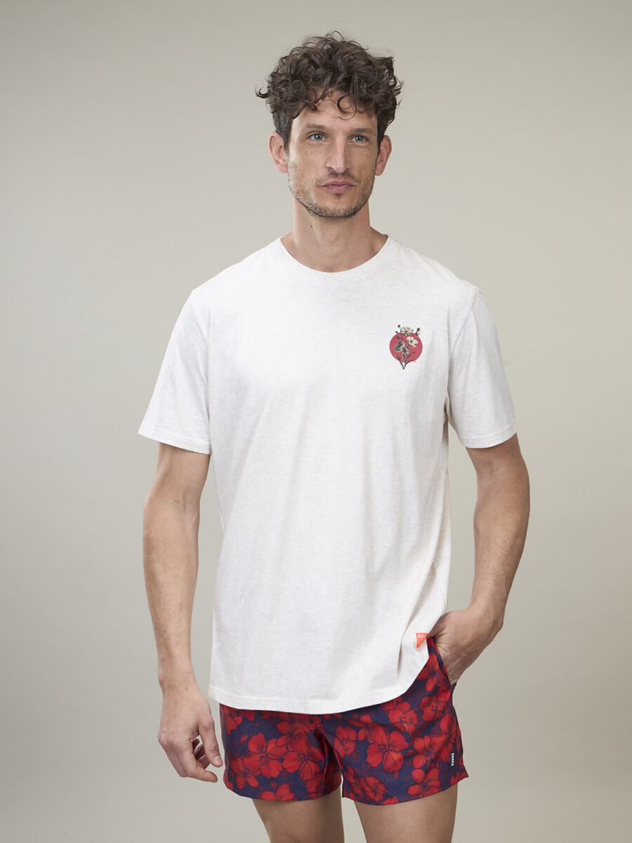 T-SHIRT FIORE - NUBE MEL 