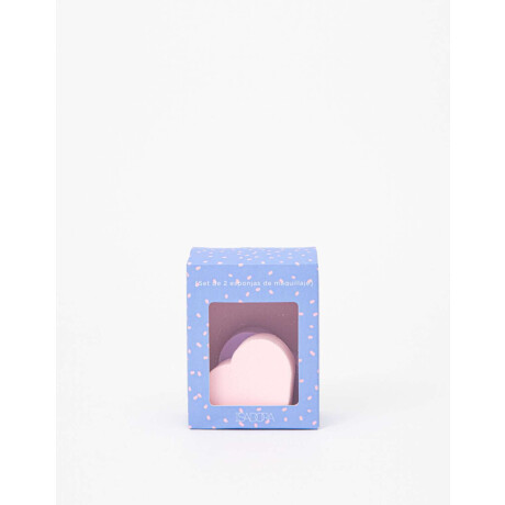 Set De Esponjas De Maquillaje Combinacion Multicolor