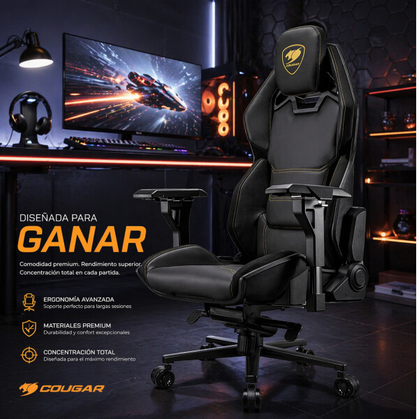Silla Gamer Cougar Hotrod Royal Xl SILLA COUGAR HOTROD ROYAL XL