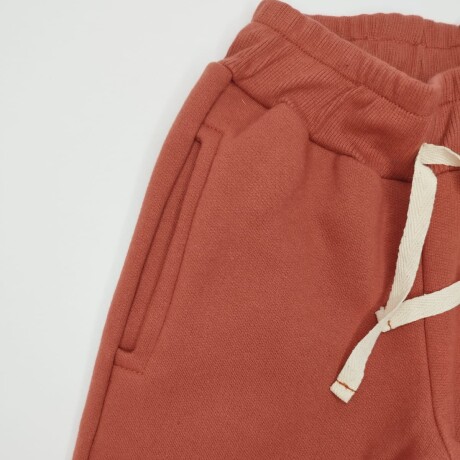 Pantalón Felpa Terracota Pantalón Felpa Terracota