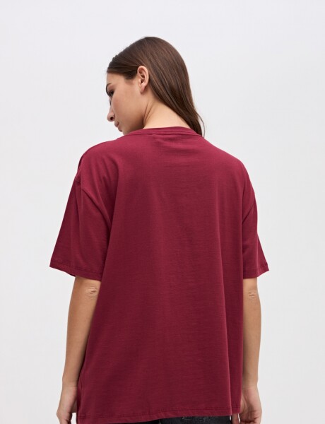 Remera Kiari Bordo