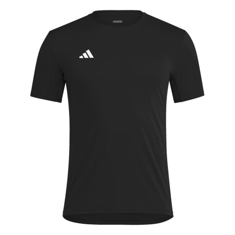 Polo Running Adizero E Tee Hombre Black
