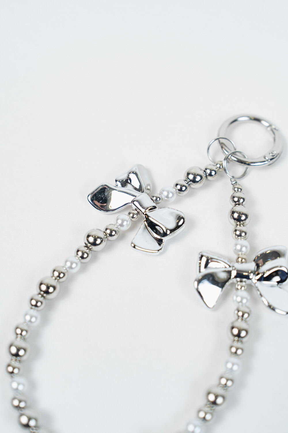 Llavero Agus Plateado