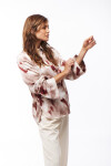 CAMISA AVA ESTAMPADO BORDO