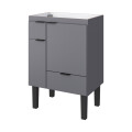 MUEBLE DE BAÑO MODELO IBATE GRIS SIN TAPA Mueble De Baño Modelo Ibate Gris Sin Tapa