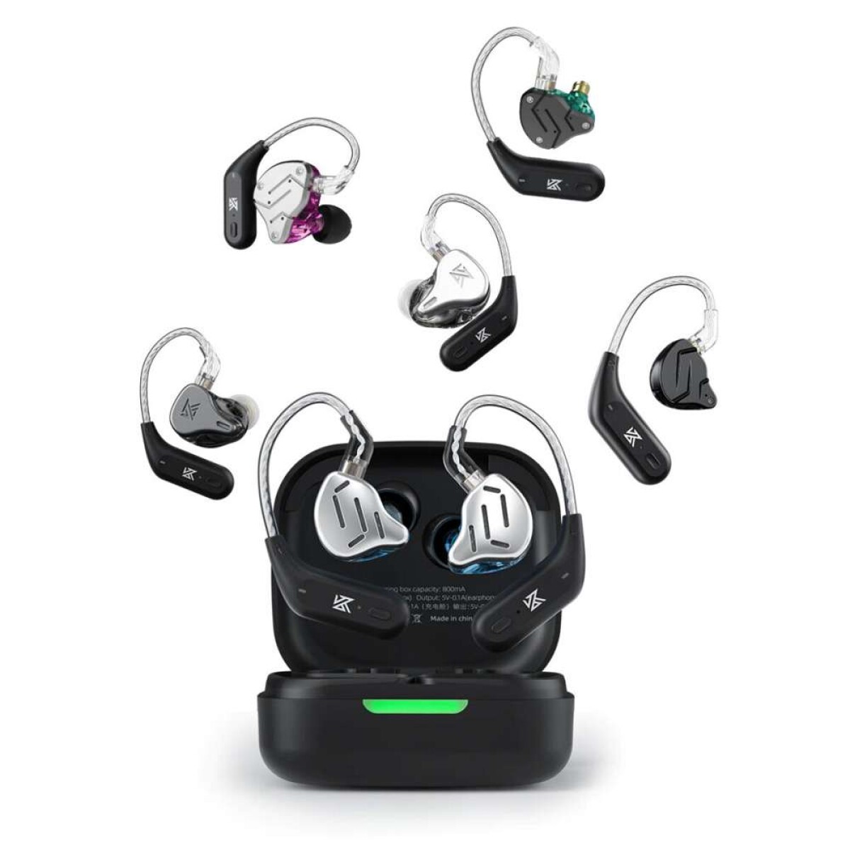 Adaptador Bt Inalambrico Kz Az09 Pin C - Con Estuche 