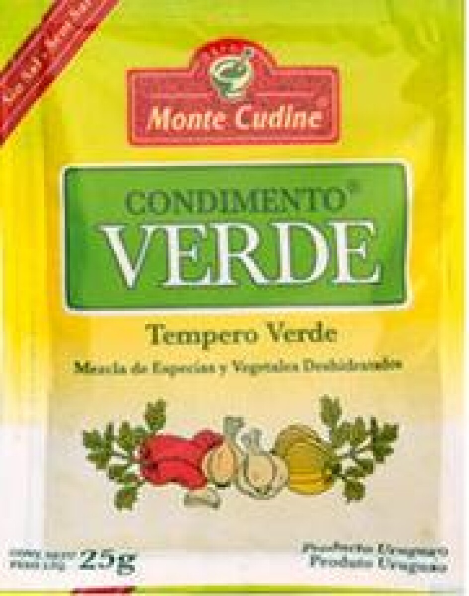 CONDIMENTO VERDE MONTE CUDINE 25G 