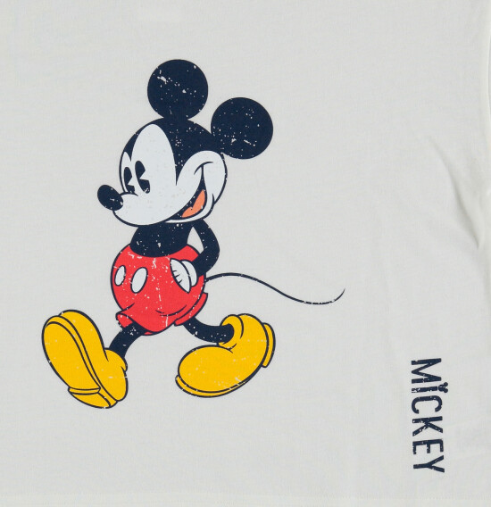 T-shirt de niña teen Mickey BLANCO