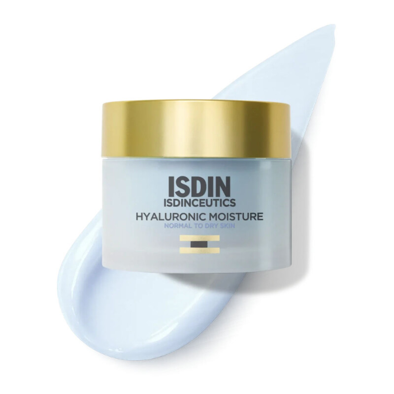 ISDIN Hyaluronic Moisture Normal to Dry - Crema facial hidratante - Piel normal a seca
