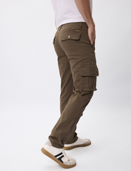 Pantalon cargo Ryder oliva