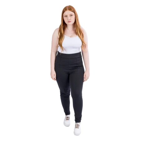 Calza de Mujer Talles Especiales NEGRO