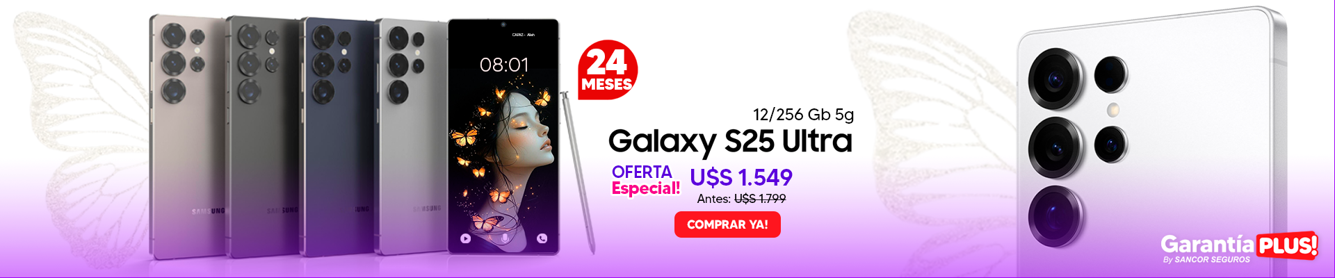 ¡Ofertas Samsung S25 Ultra en DIMM!