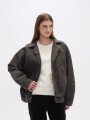 Campera Filoi Gris Oscuro