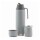 Set Matero Bologna Termo 1L + Mate Térmico Acero Inoxidable Gris Claro