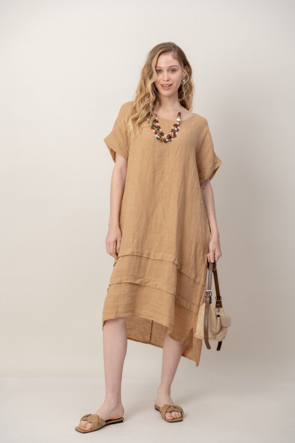 VESTIDO ENKI Camel