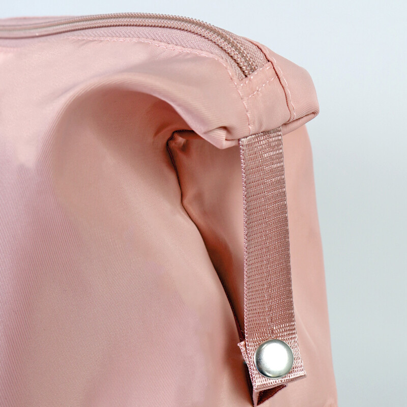 BOLSO ROSA VIEJA P/VIAJE C/RUEDITAS 39X20X34CM Unica