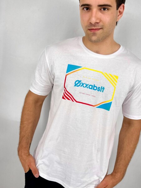 T-SHIRT OXX S007-24 BLANCO