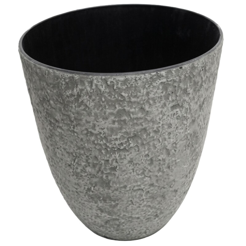 MACETERO PLAST GRIS 37X39CM Unica