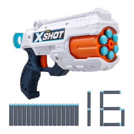 Pistola de Dardos X-shot Excel Reflex 6 con 12 Dardos 001