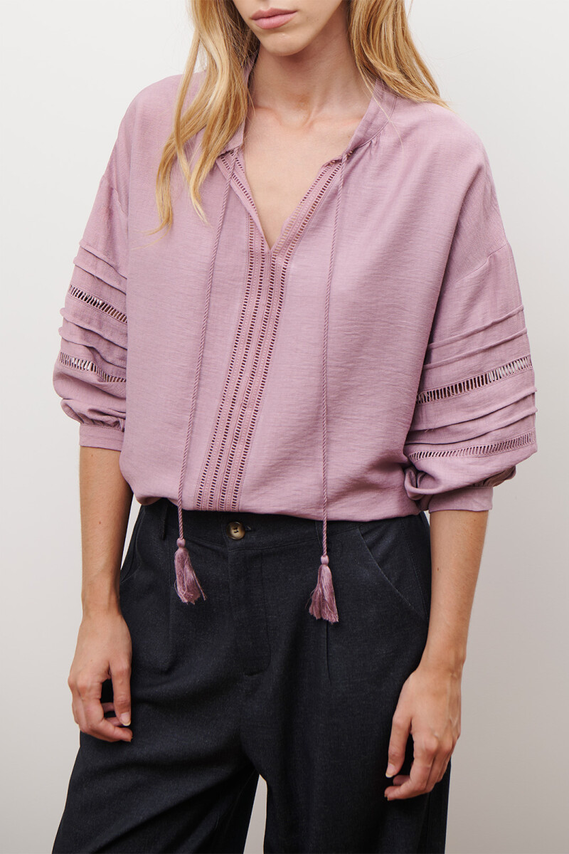 CAMISA SOLEDAD LILA
