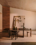 Lienzo abstracto Fida verde 180 x 140 cm