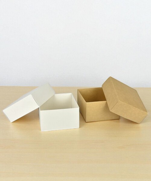 Caja Rectangular 15x16x9 cm REVERSIBLE BLANCO MADERA