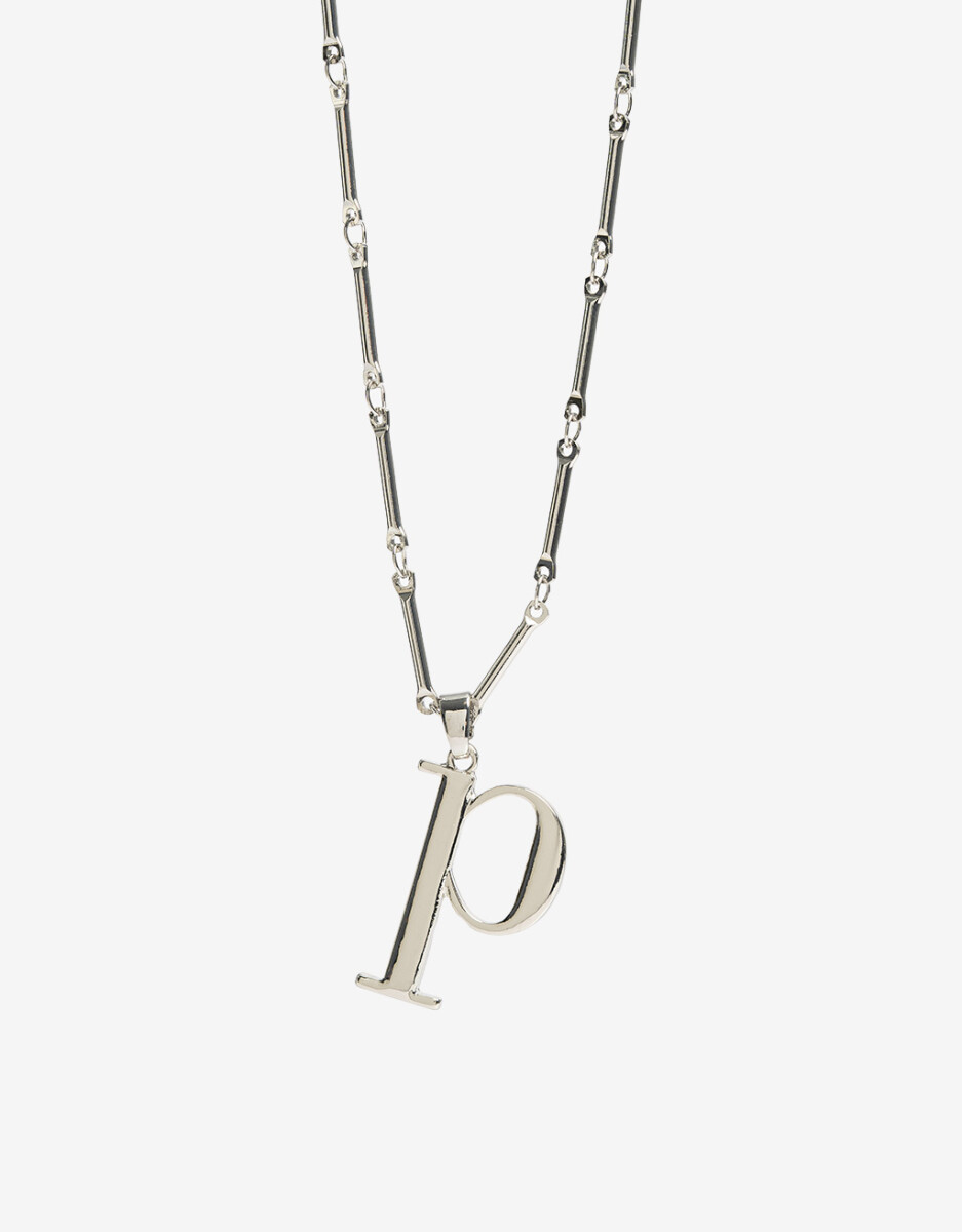 Collar Largo Inicial P 