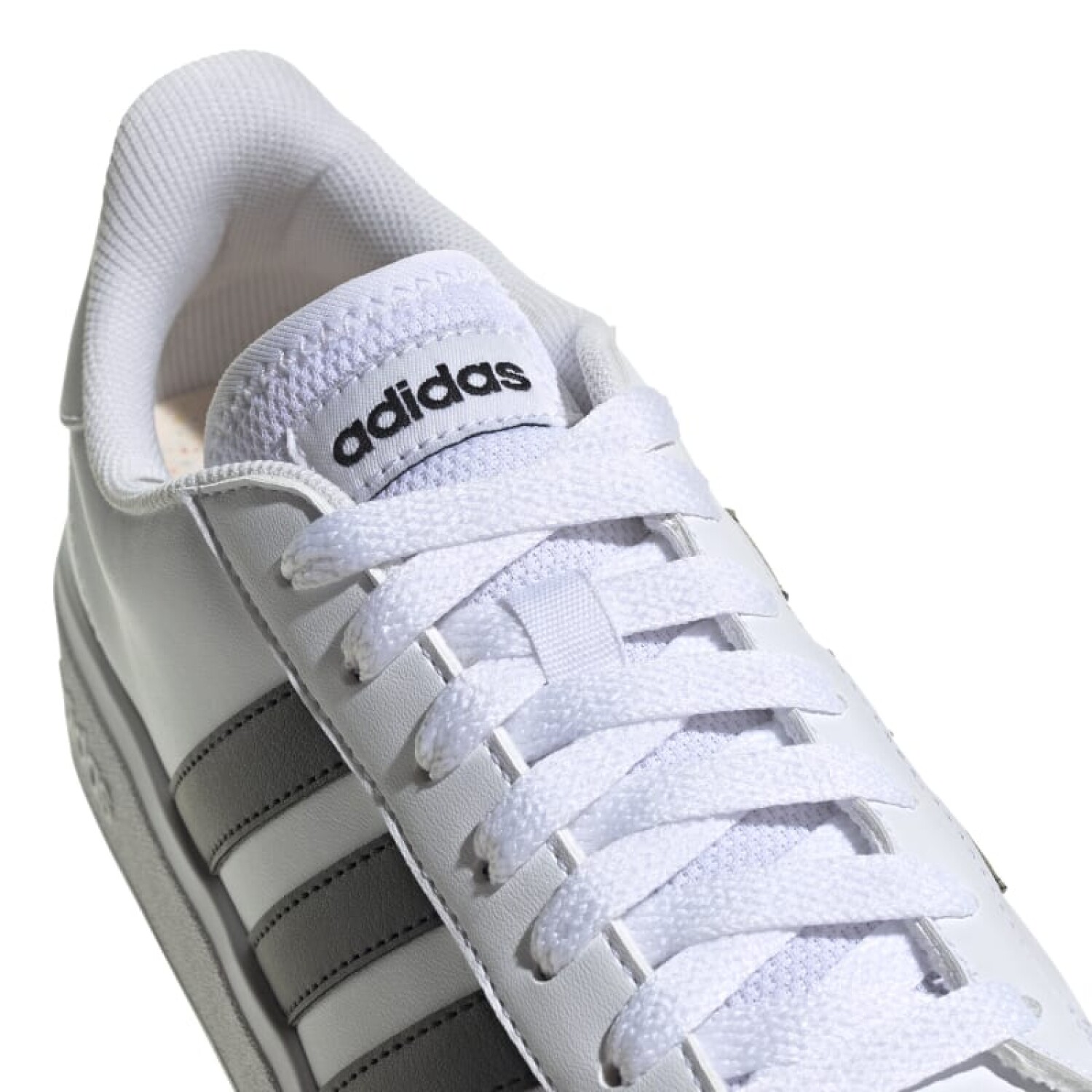 Championes Adidas Grand Court Base 2.0 de Mujer GW9261 Blanco negro Macri Life