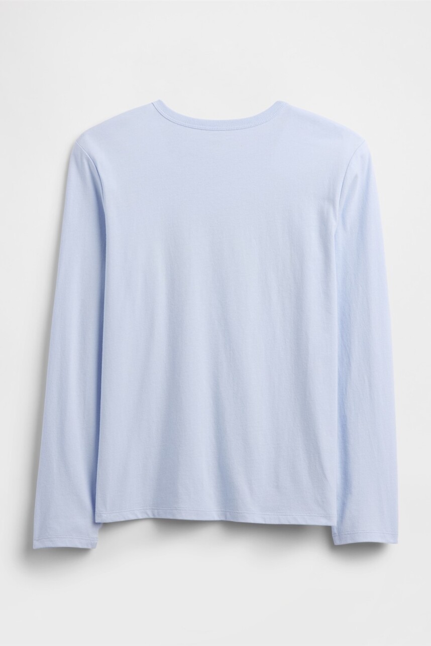 Remera Logo Gap Niño Serene Blue