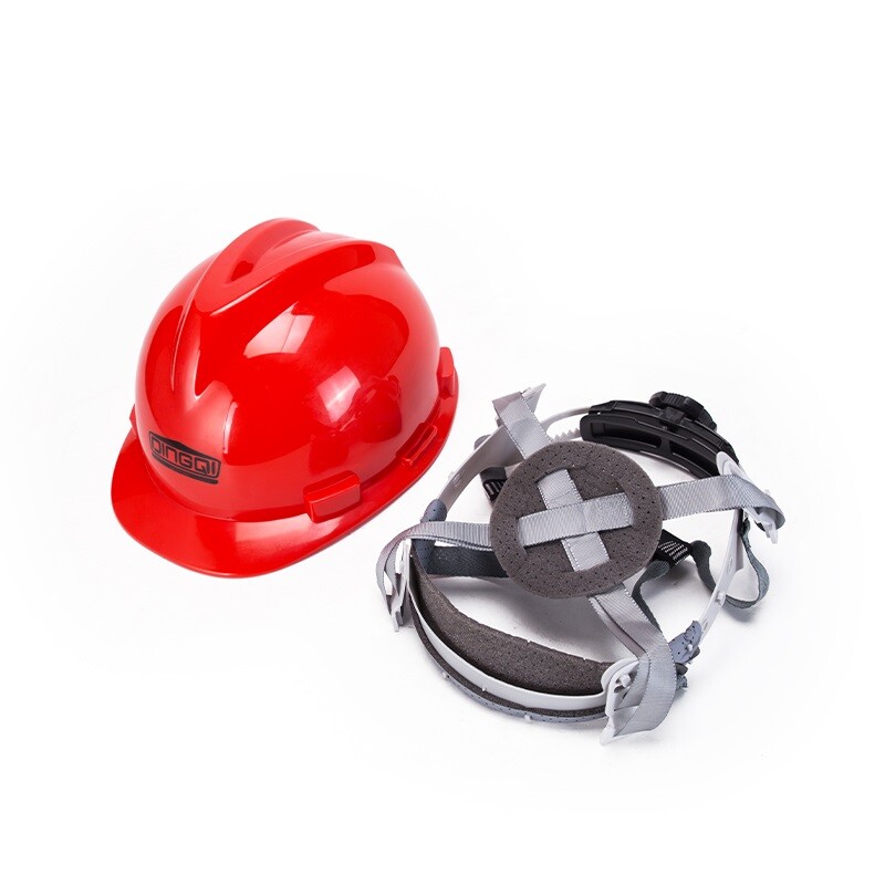 DINGQI CASCO SEGURIDAD ROJO Dingqi Casco Seguridad Rojo