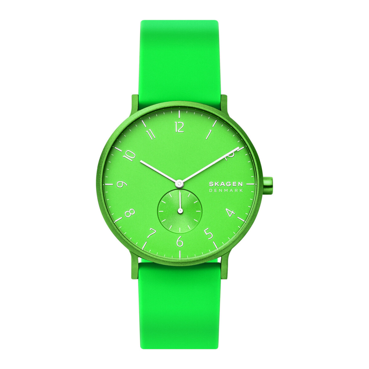 Reloj Skagen Deportivo/Fashion Silicona Verde Neon 
