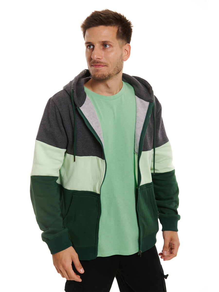 Campera felpa - verde 