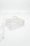 Caja torta c/base 34x24x12 cm. - TRANSPARENTE BASE PELLE BIANCO Caja torta c/base 34x24x12 cm. - TRANSPARENTE BASE PELLE BIANCO