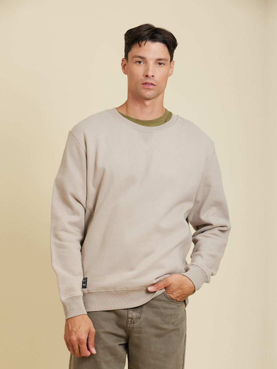 SWEATER CEGO RUSTY - Hueso 