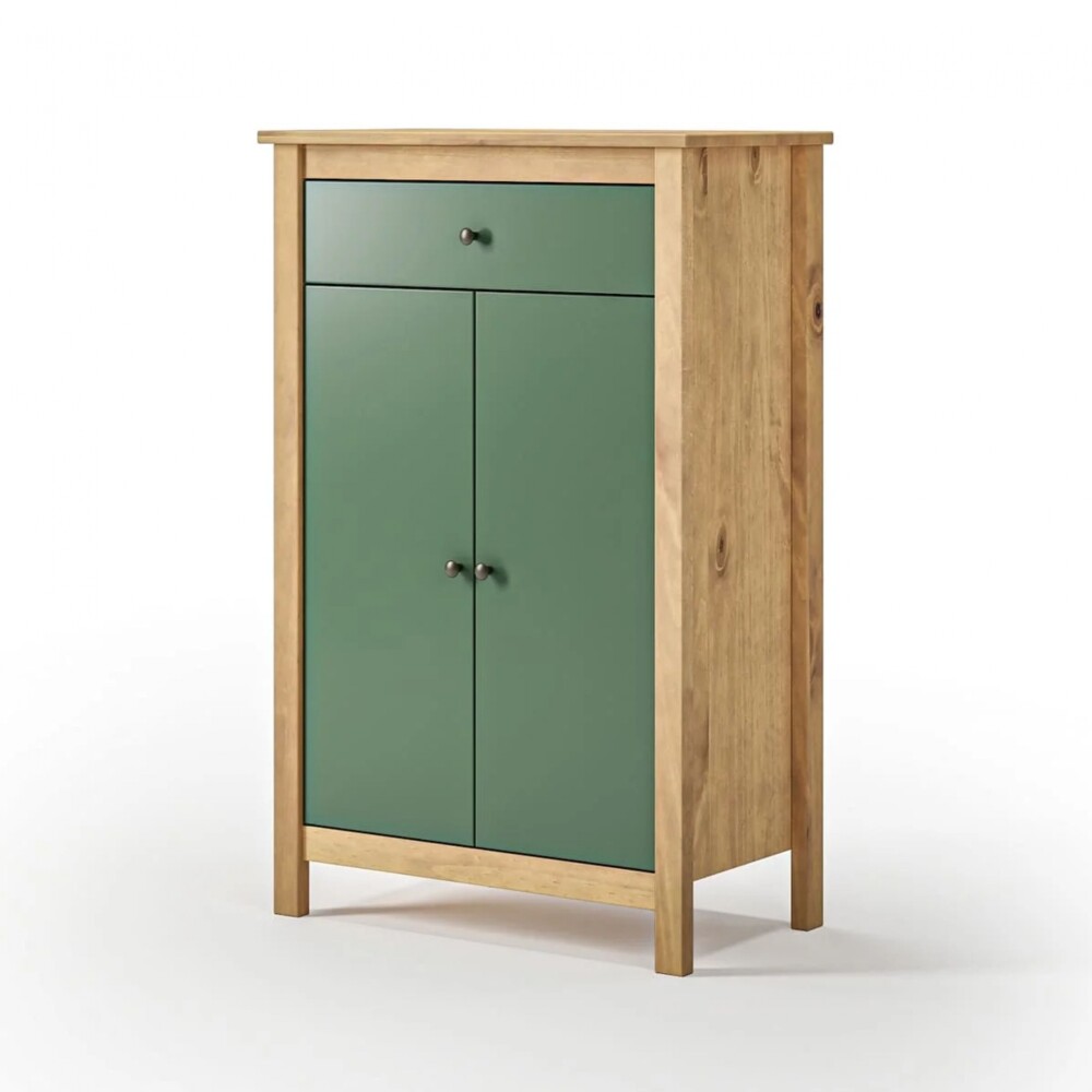 Zapatera 2 Puertas 1 Cajón - Mari Verde