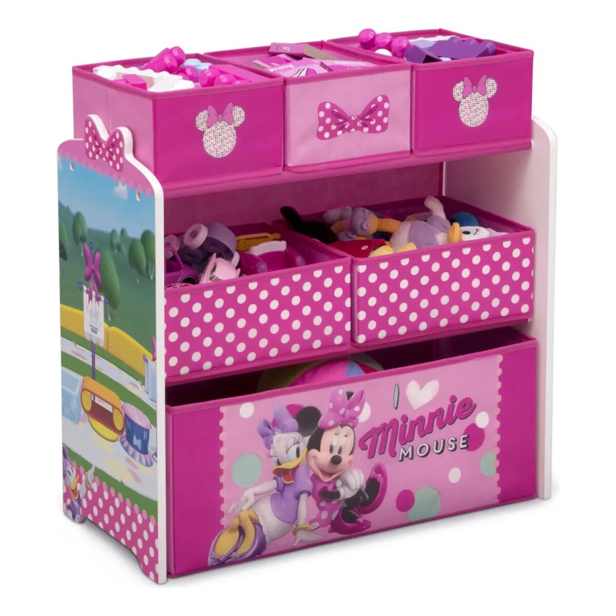 Organizador Infantil Disney C/6 compartimentos - Minnie Mouse 