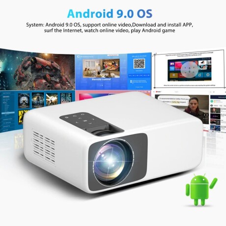 Proyector Rigal RD-881 Android + Wifi + Bt 3800LM 001