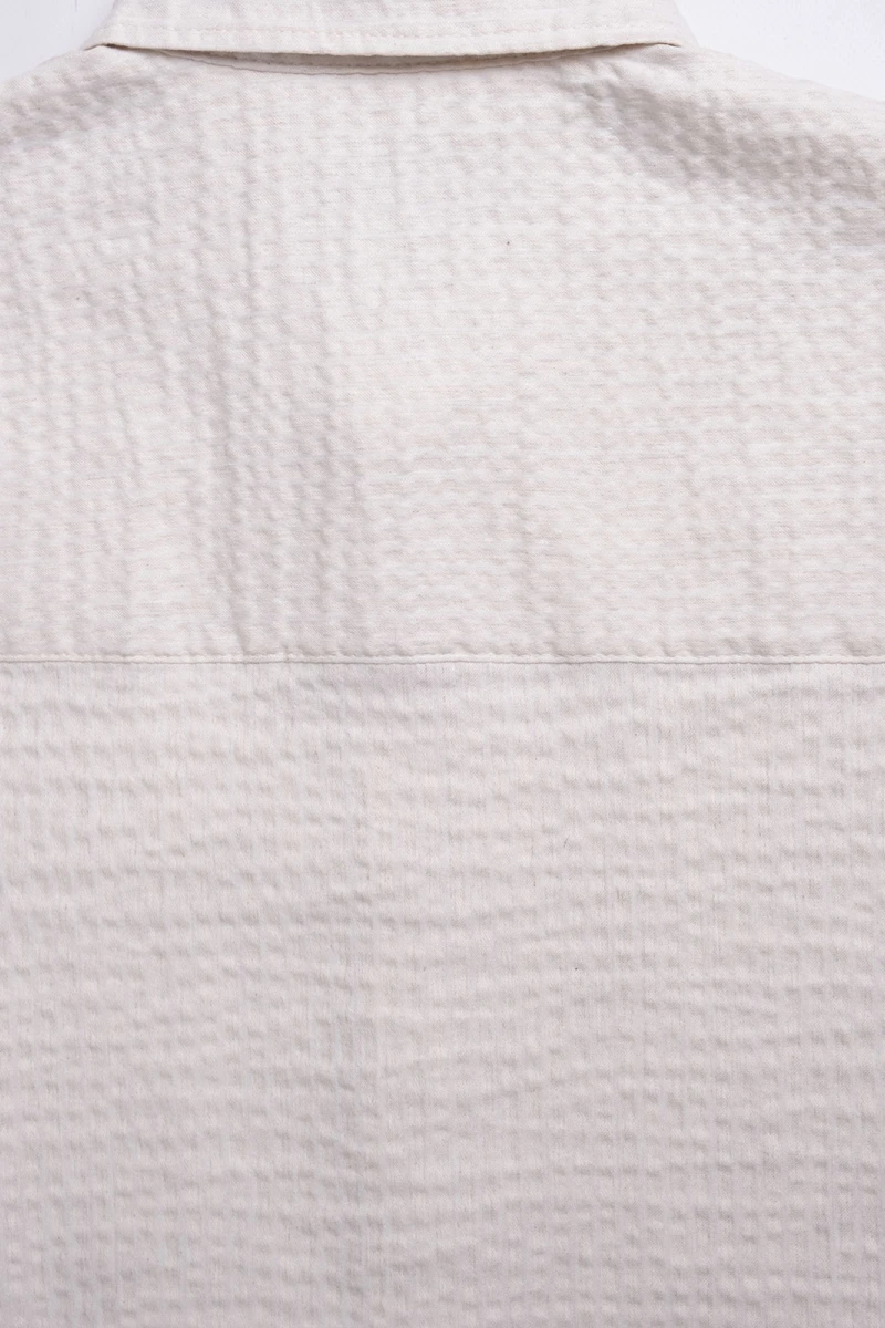 FEDE SHORT SLEEVE SHIRT Cream