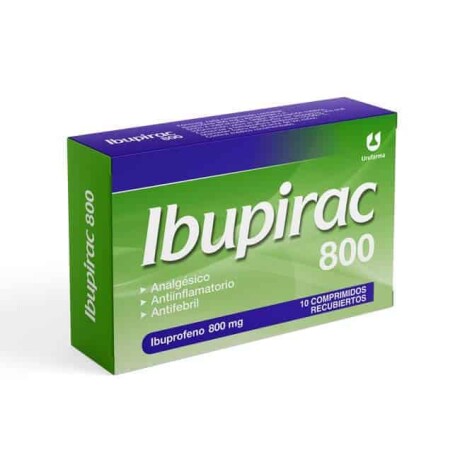 Ibupirac 800mg 10 Comprimidos Ibupirac 800mg 10 Comprimidos