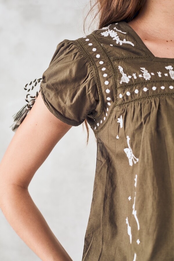 Blusa Safari
